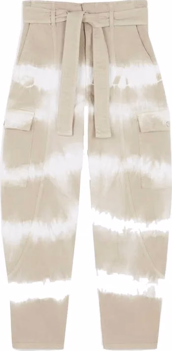 Stella McCartney White Cotton Cargo Pants