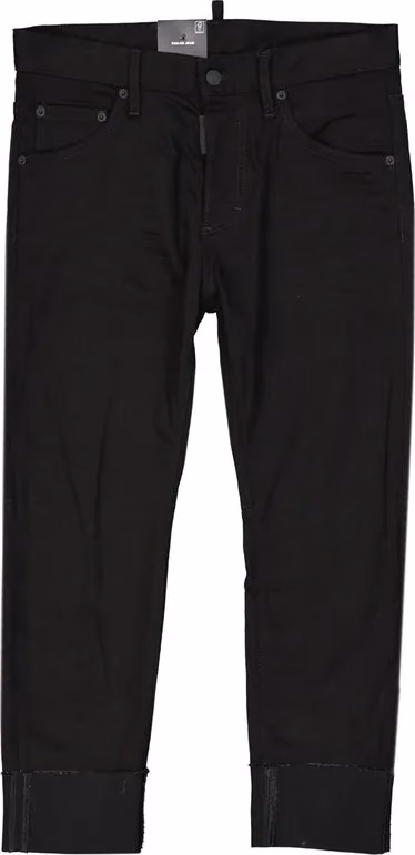 Dsquared² Black Cotton Jeans Denim