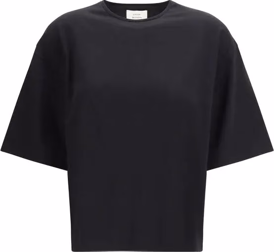 Loulou De Saison Black Cotton T-Shirt