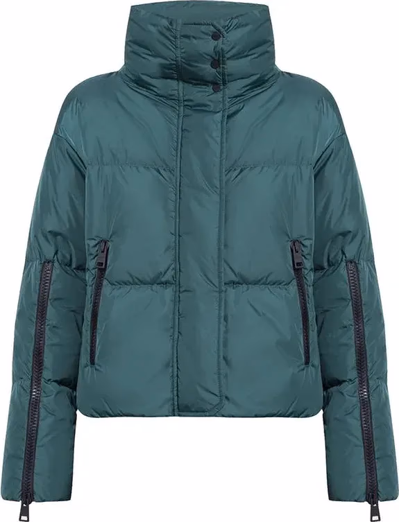 Herno Bicolor Polyamide Full-Length Jacket