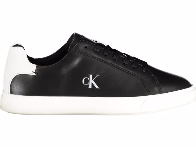Calvin Klein Black Polyurethane Women Sneaker