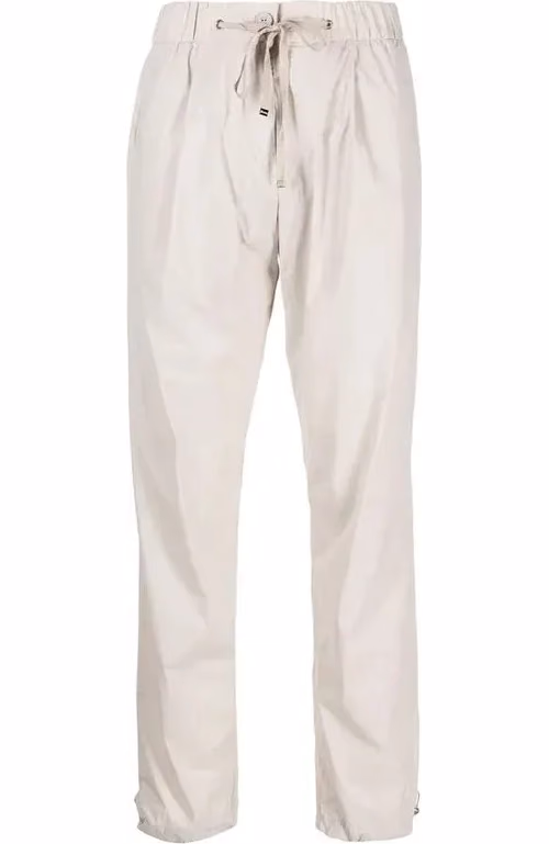 Herno Gray Elastane Casual Pants