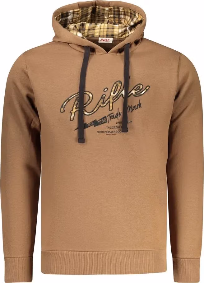 Rifle Marrone Cotton Men Sweatshirt