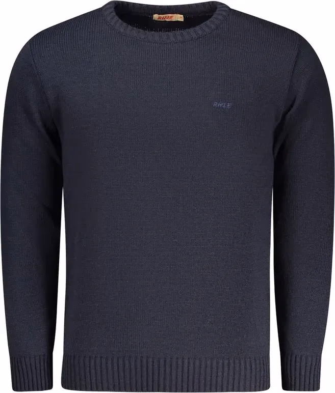Rifle Blue Acrylic Men's Sweater