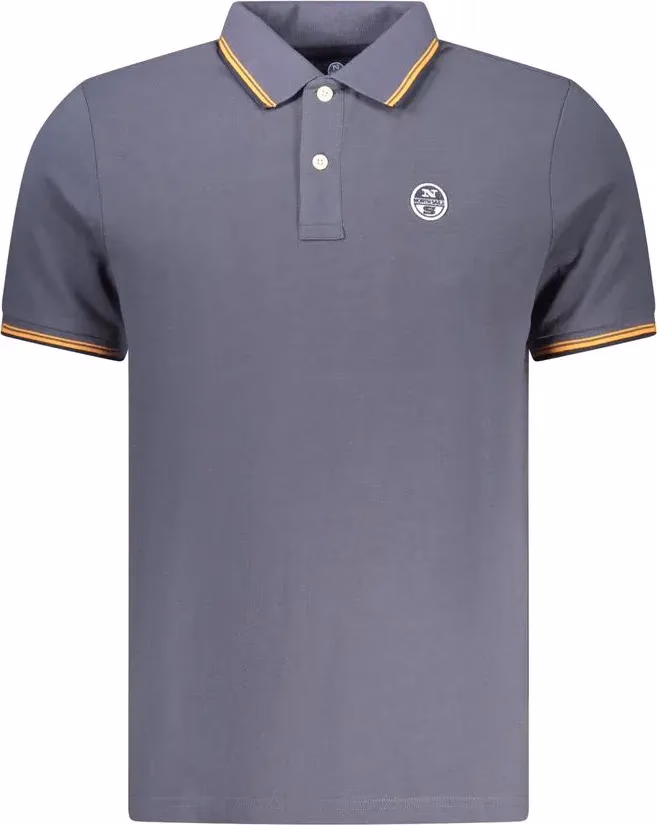 North Sails Blu Cotton Men's Polo