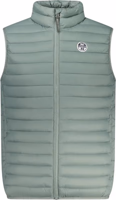 Verde Poliestere Uomo Giubbotto