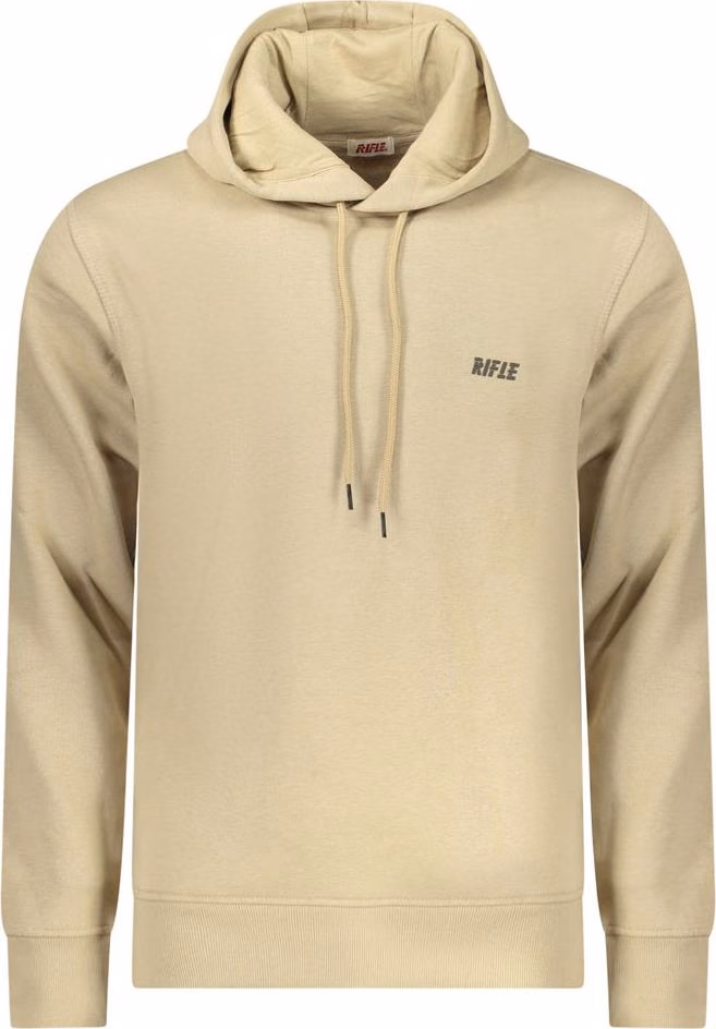 Rifle Beige Cotton Men's Sweatshirt