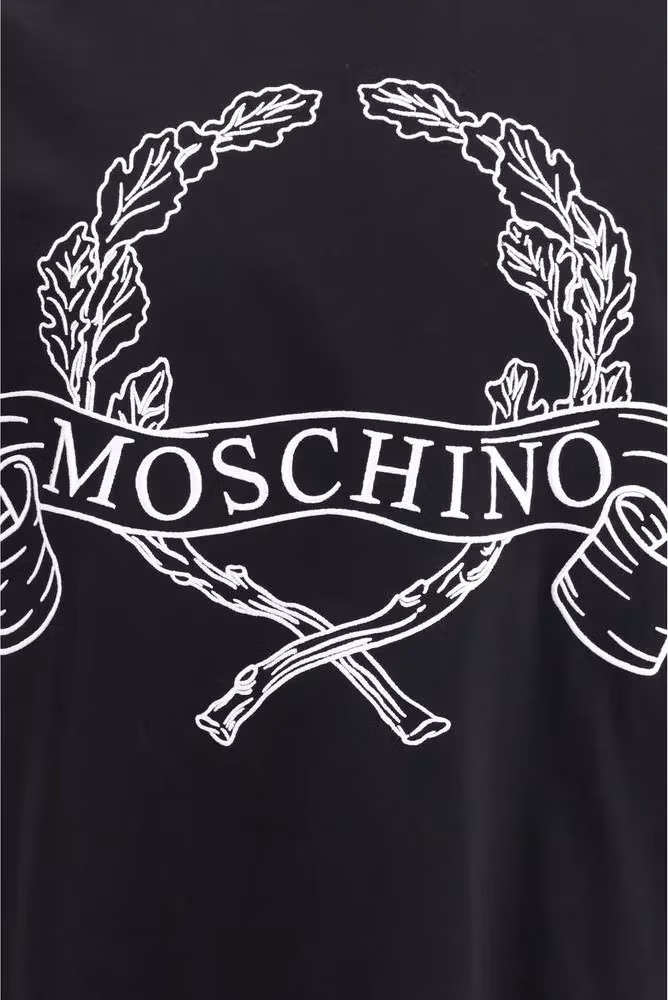 Moschino Black Cotton T-Shirt