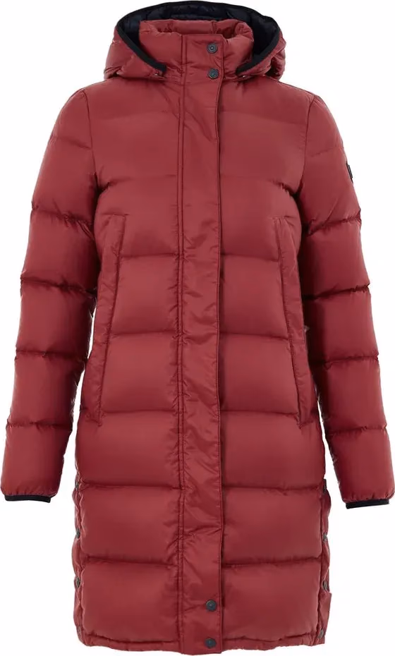 Moose Knuckles Bordeaux Cotton Full-Length Jacket