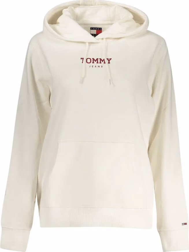 Tommy Hilfiger White Cotton Women Sweatshirt