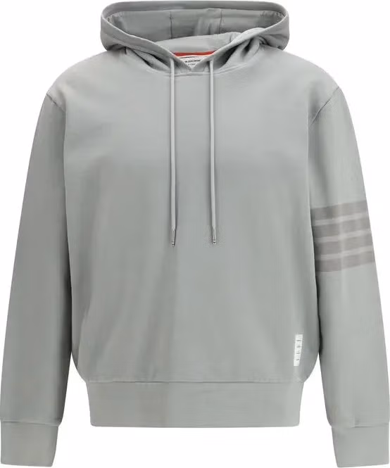 Thom Browne Gray Cotton Sweatshirt