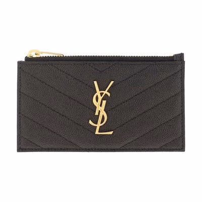 Black Calf Leather Bos Taurus Wallet