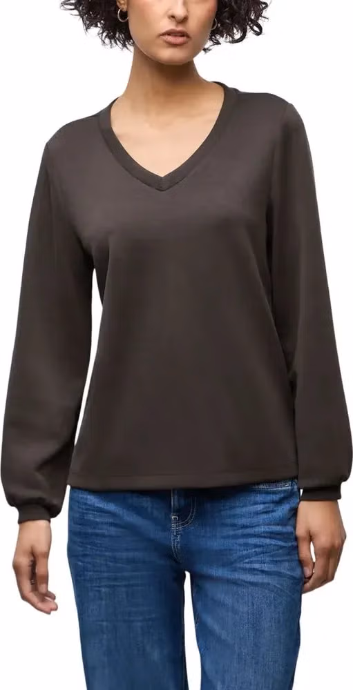 Street One Brown Modal Sweatshirt