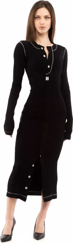 Moschino Multicolor Cotton Casual Dress