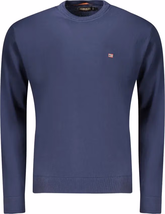 Napapijri Blue Cotton Men's Shirt