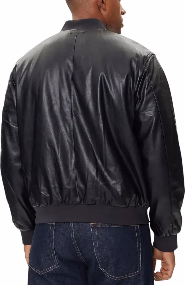 Calvin Klein Jeans Black Polyethylene Bomber