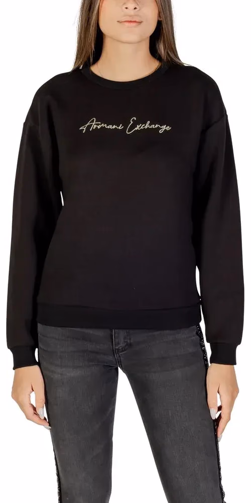 Armani Exchange Bicolor Viscose Sweatshirt