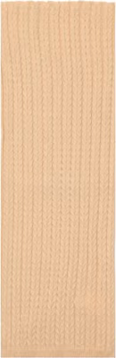 Beige Polyester Scarf