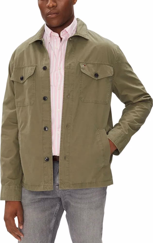 Tommy Hilfiger Bicolor Recycled Cotton Coat