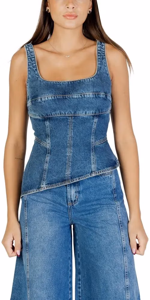 Colcci Blue Cotton Top