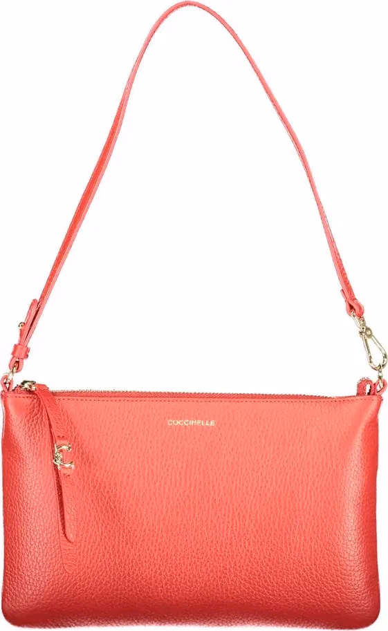 Coccinelle Rosso Leather Women Handbag