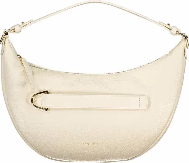 Coccinelle Bianco Leather Women Handbag