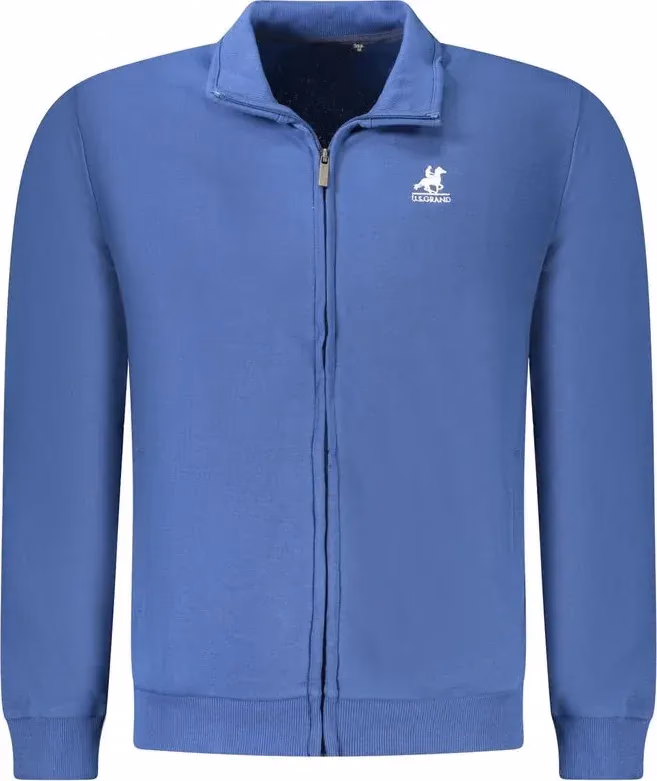 U.S. Grand Polo Blue Cotton Men's Sweatshirt