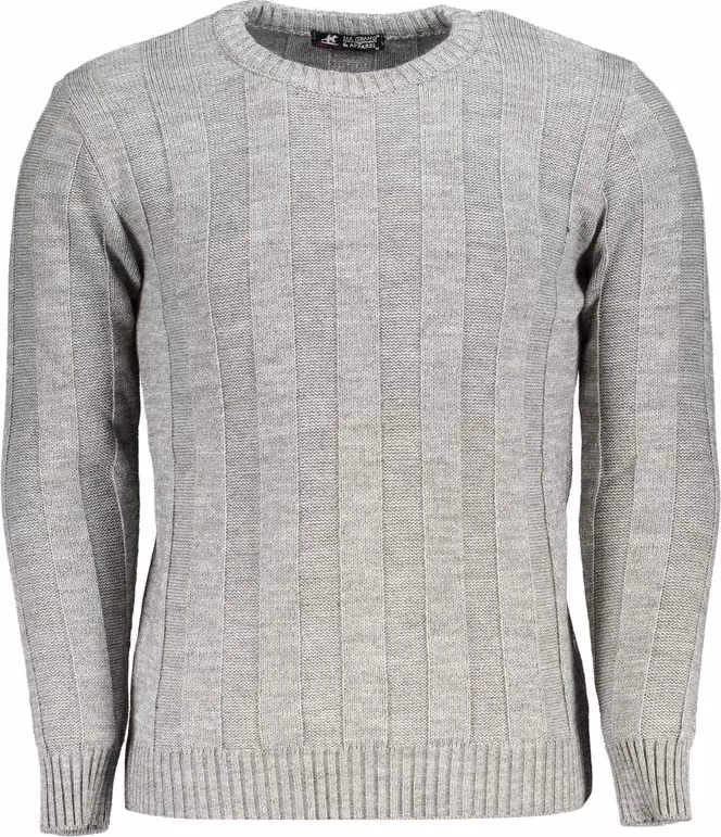 U.S. Grand Polo Grigio Acrylic Men Sweater