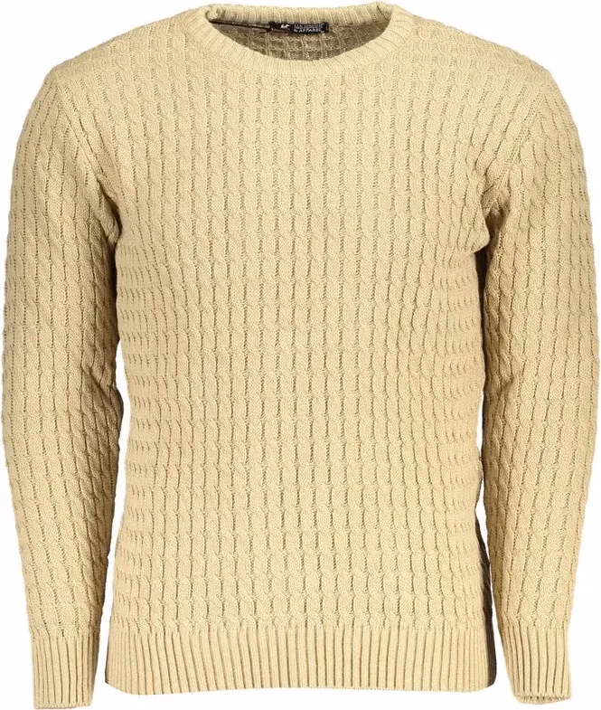 U.S. Grand Polo Beige Acrylic Men Sweater