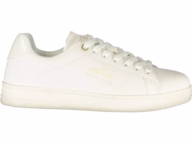 Ellesse White Polyurethane Women Sneaker