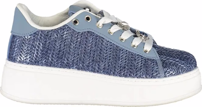 Laura Biagiotti Blue Polyurethane Women Sneaker
