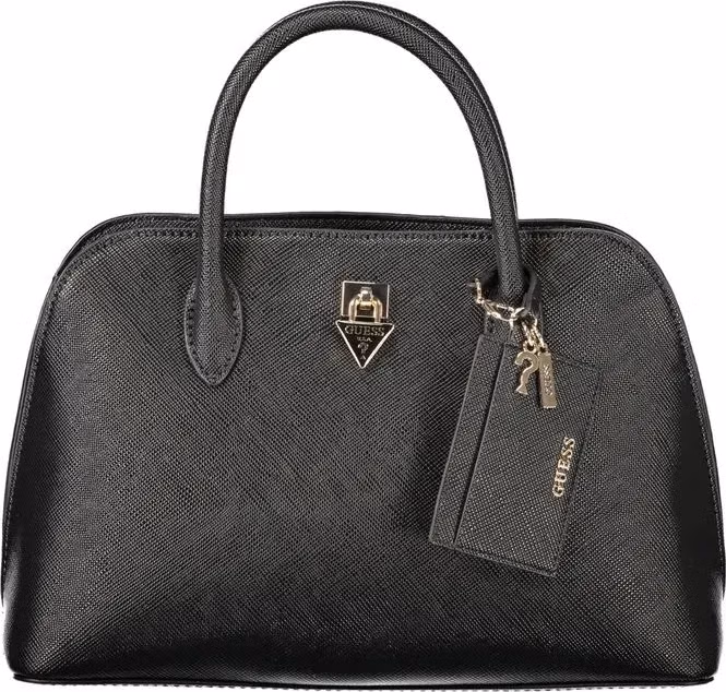 Guess Jeans Black Polyurethane Women Handbag