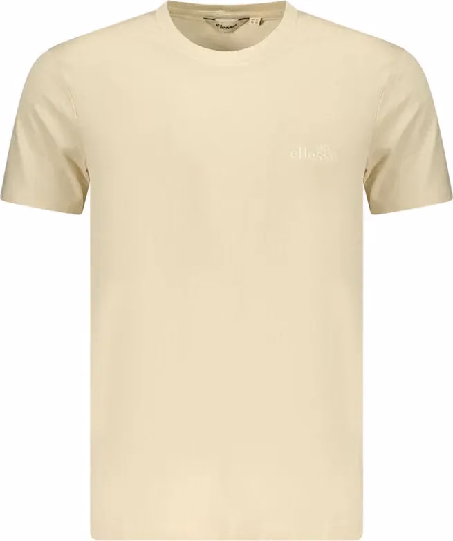Ellesse Beige Cotton Men T-Shirt