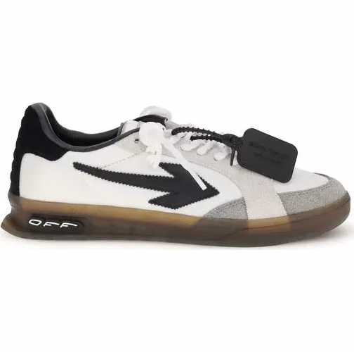 Off-White Multicolor Calf Leather Bos Taurus Low Top Sneakers