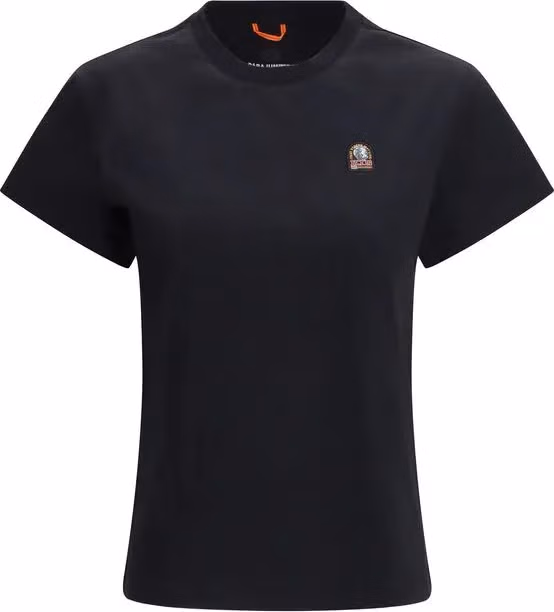 Parajumpers Black Cotton T-Shirt