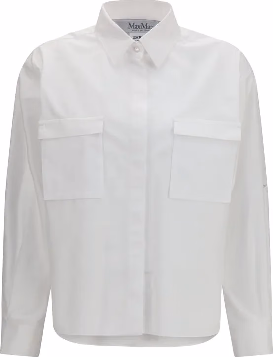 Max Mara White Cotton Shirt
