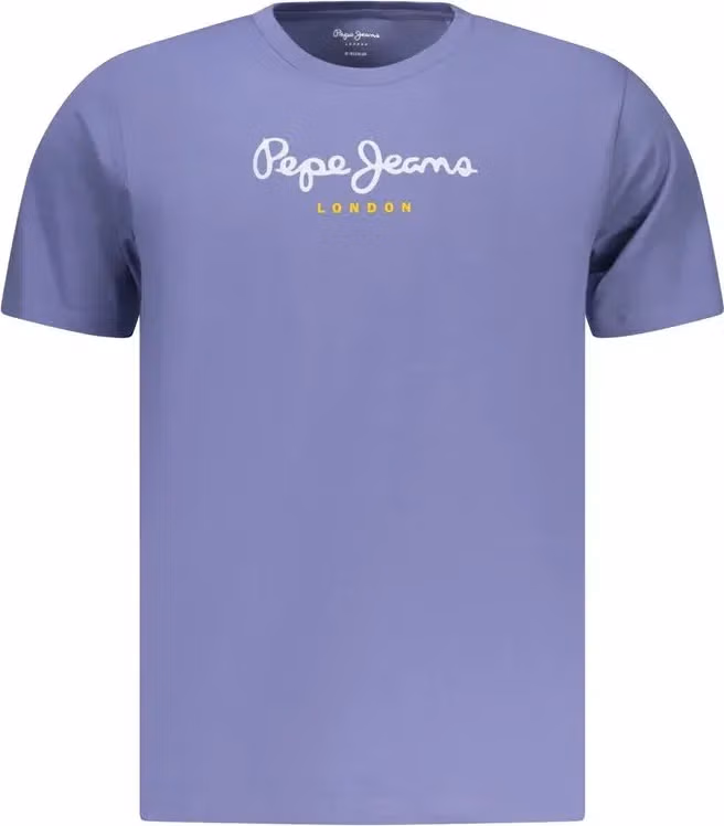 Pepe Jeans Blu Cotton Men T-Shirt