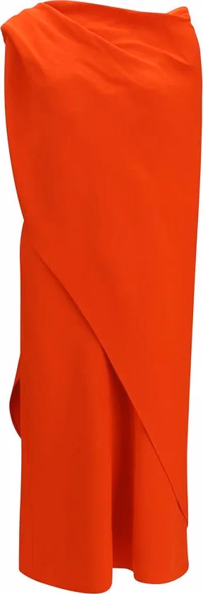 Balenciaga Multicolor Silk Casual Dress