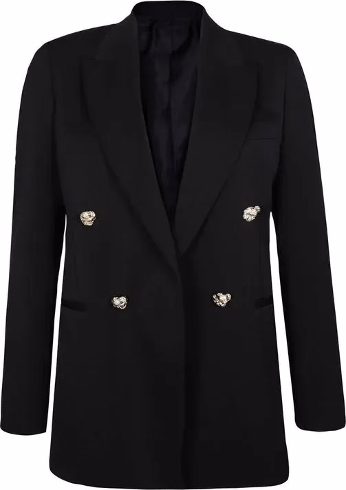Lanvin Black Virgin Wool Blazer