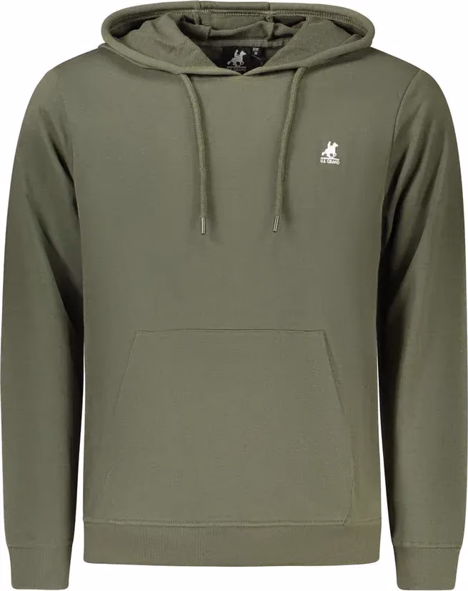 U.S. Grand Polo Green Cotton Men's Sweatshirt
