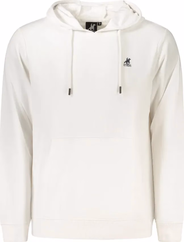U.S. Grand Polo White Cotton Men Sweatshirt