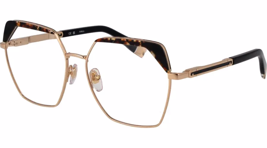 Furla Rose Gold Stainless Steel Glasses (Frames)