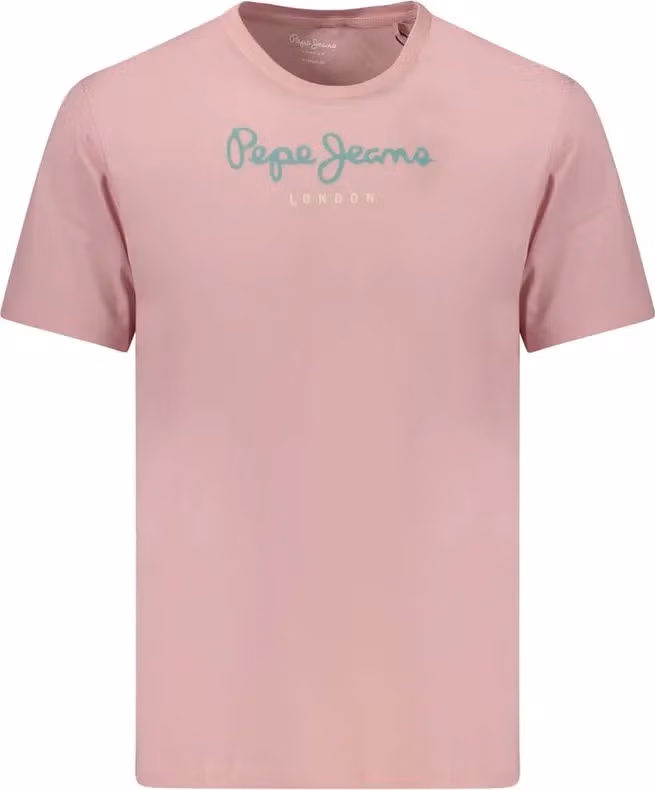 Pepe Jeans Pink Cotton Men's T-Shirt