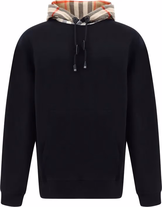 Burberry Black Cotton Sweatshirt