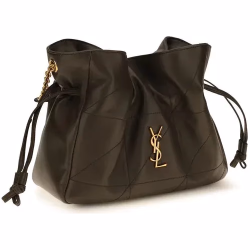 Saint Laurent Bicolor Lamb Ovis Aries Aries Clutch Bag