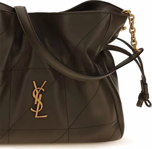 Saint Laurent Bicolor Lamb Ovis Aries Aries Clutch Bag