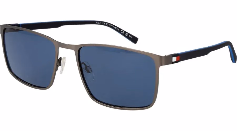 Tommy Hilfiger Gray Metal Sunglasses