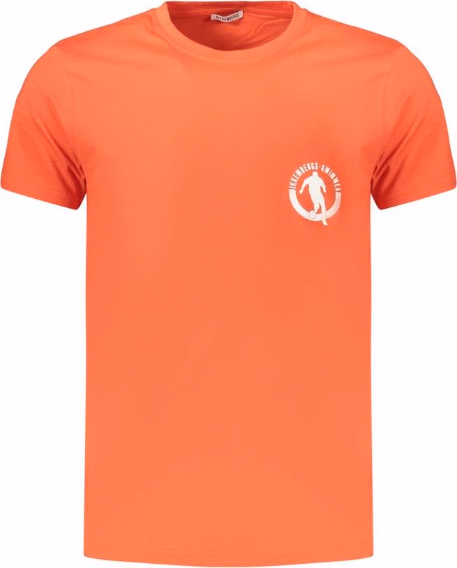 Bikkembergs Orange Cotton Men's T-Shirt