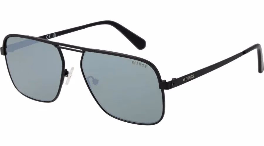 Guess Black Metal Sunglasses