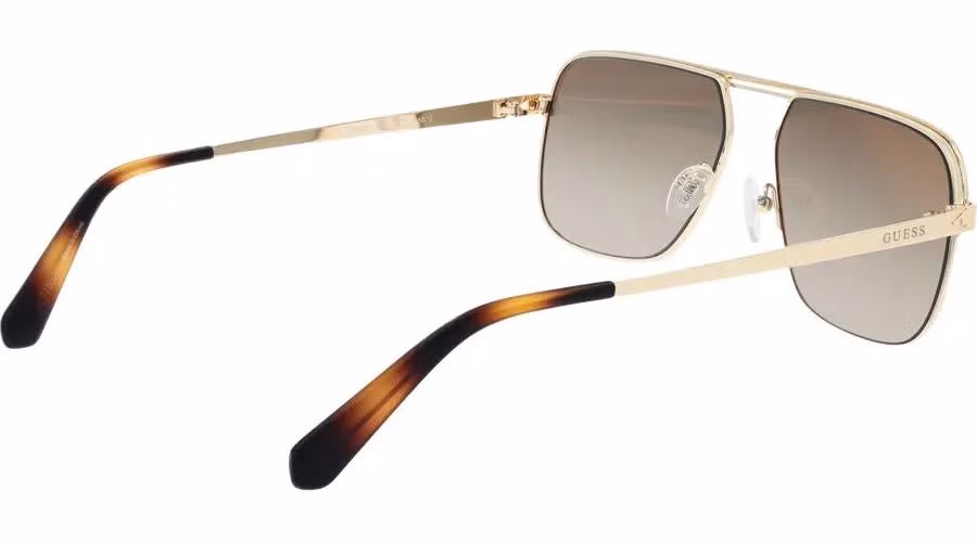 Guess Gold Metal Sunglasses